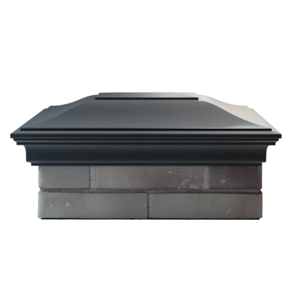 Колпак Zking Монблан Серый на столб 2х1.5 кирпича (515х385мм) в Заводоуковске фото