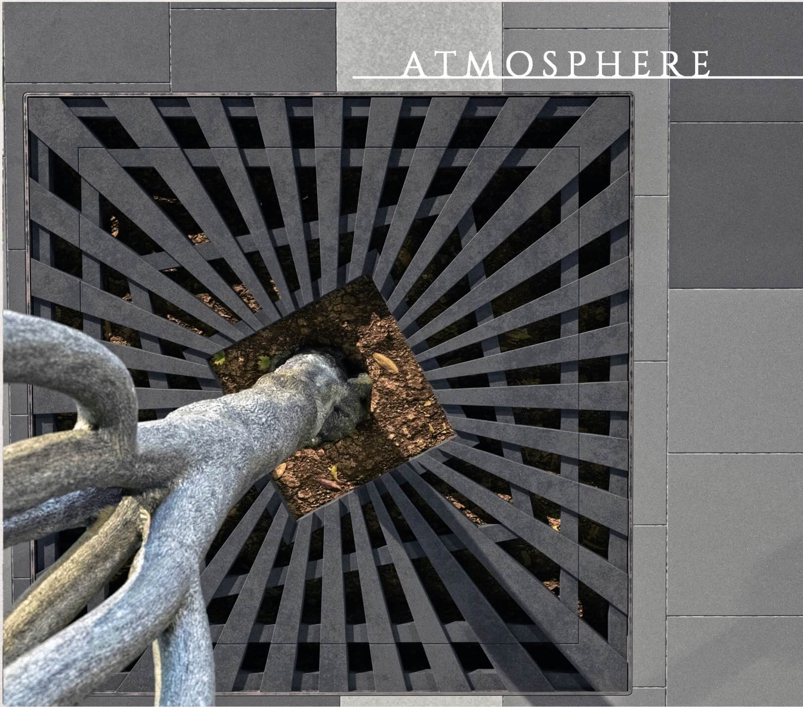 Приствольная решетка для дерева ZKING ATMOSPHERE 1.2х1.2м Черная в Заводоуковске фото