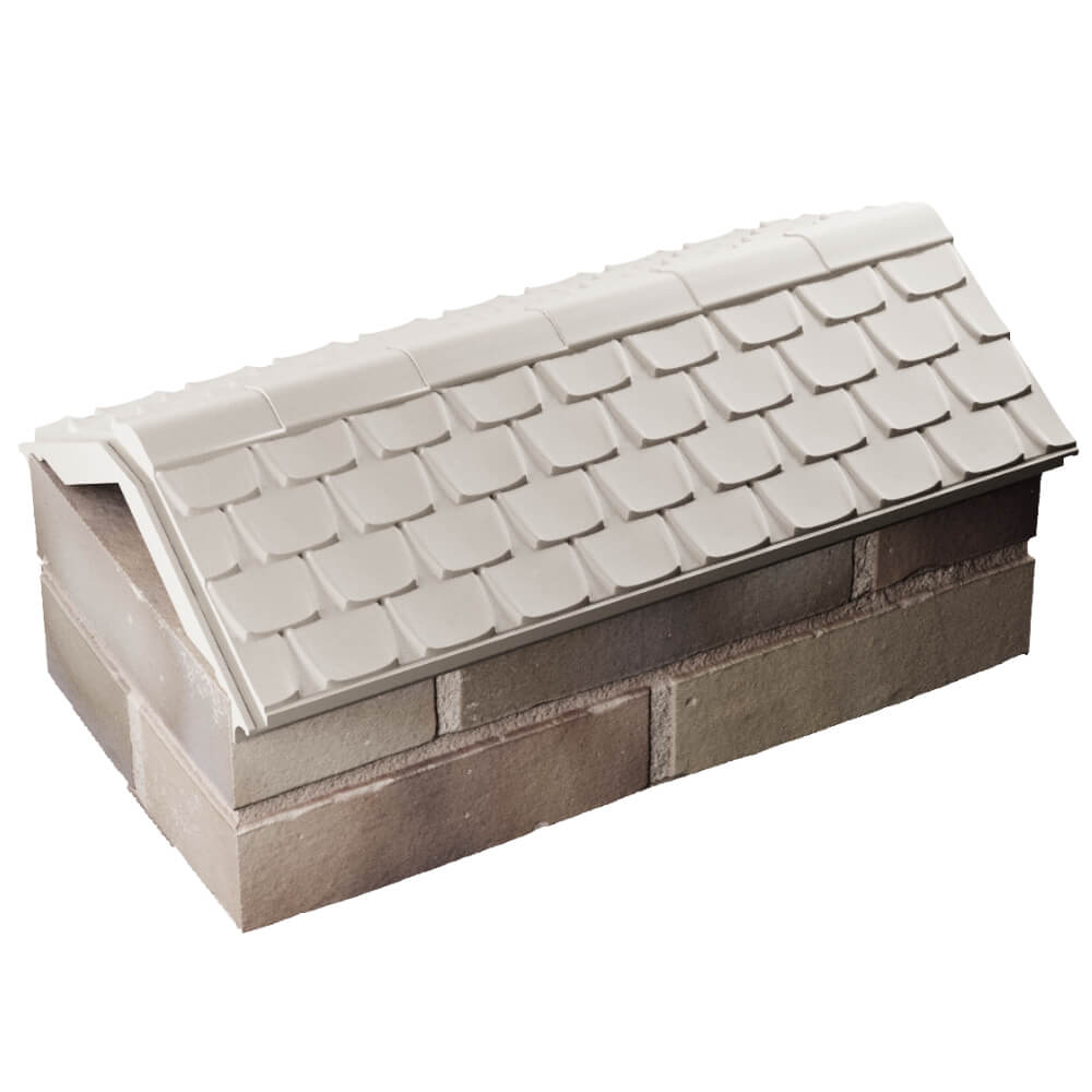 Парапет Zking Эльбрус Бежевый с посадкой на 1 кирпич (255мм) в Заводоуковске фото