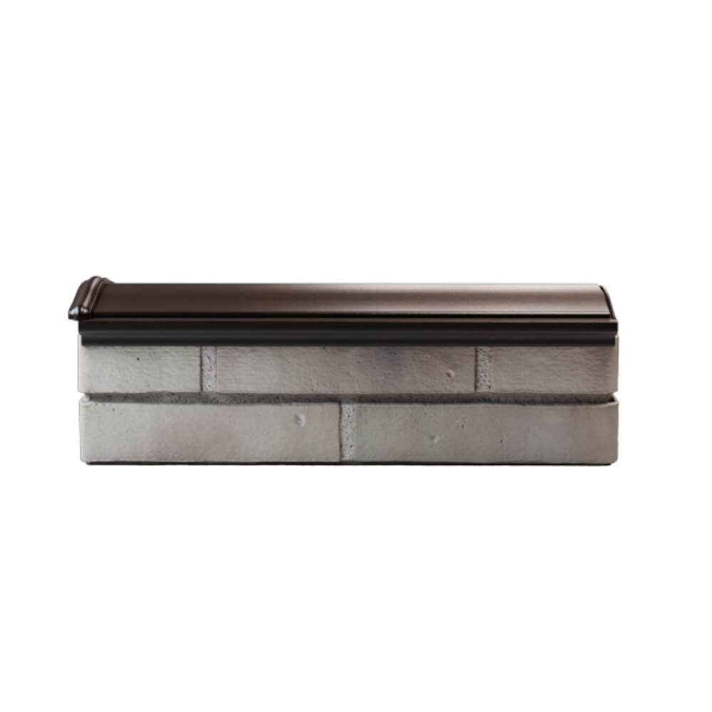 Парапет Zking Монблан Коричневый посадка на 0.5 кирпича (130мм) в Заводоуковске фото