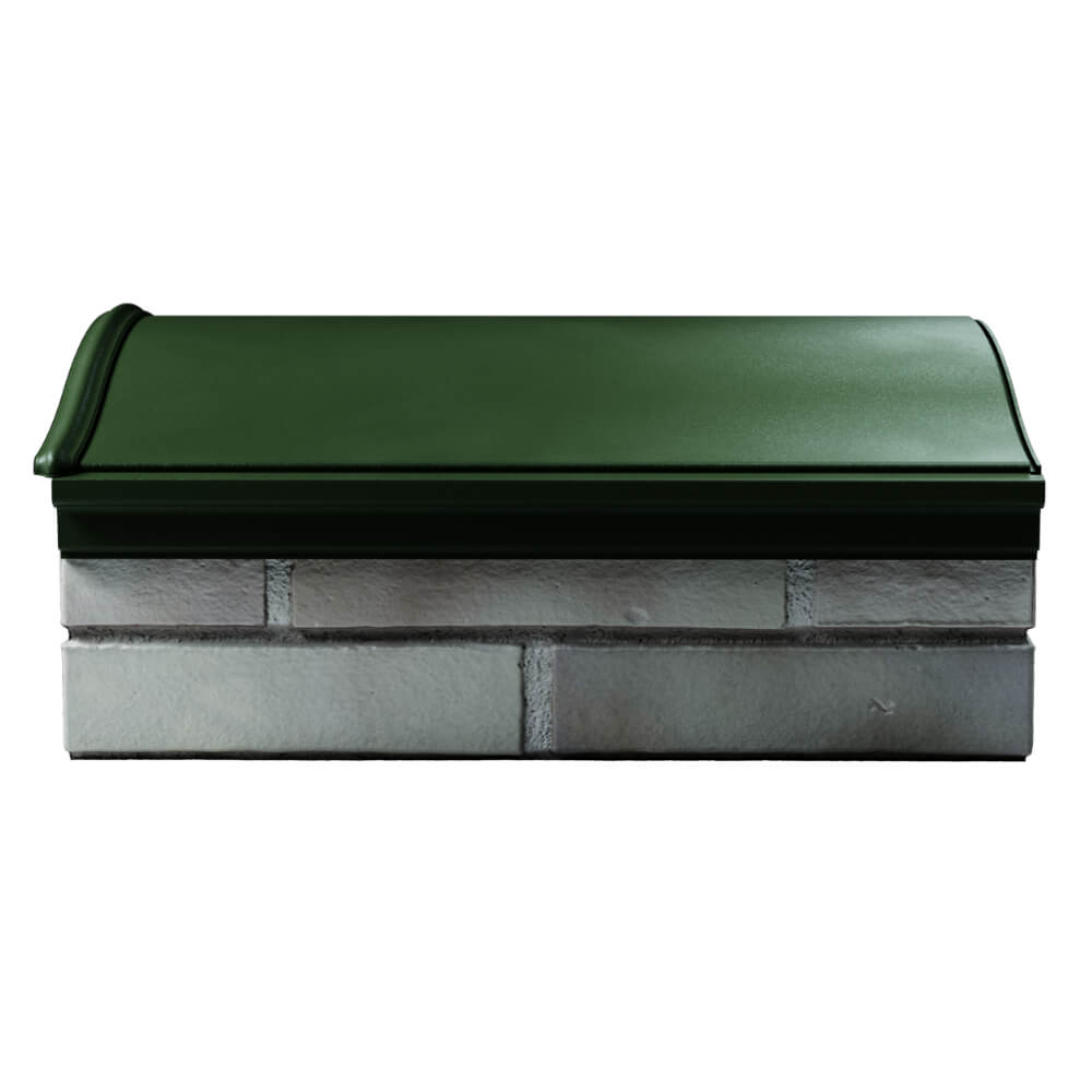 Парапет Zking Монблан Зеленый посадка на 1.5 кирпича (355/385мм) в Заводоуковске фото