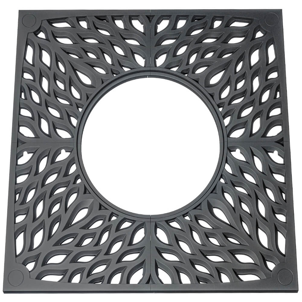 Приствольная решетка для дерева ZKING CRUST 2х2м Черная Заводоуковск фото