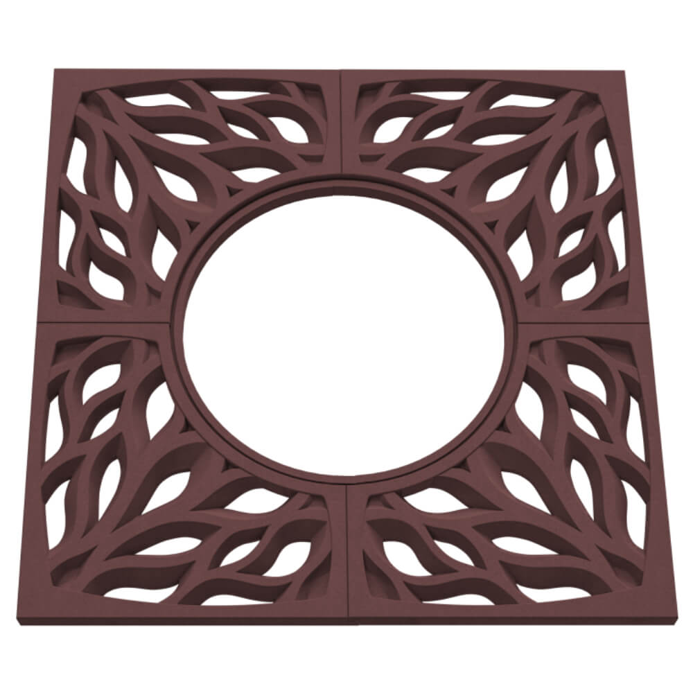 Приствольная решетка для дерева ZKING CRUST 1.2х1.2м Коричневая в Заводоуковске фото