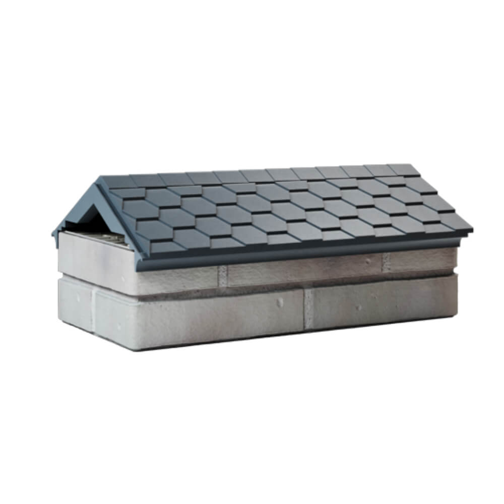 Парапет Zking Эверест Серый с посадкой на 1 кирпич (200/225/255мм) Заводоуковск фото