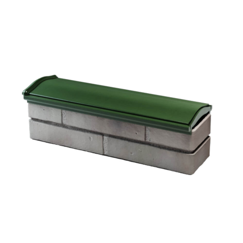 Парапет Zking Монблан Зеленый посадка на 0.5 кирпича (130мм) в Заводоуковске фото