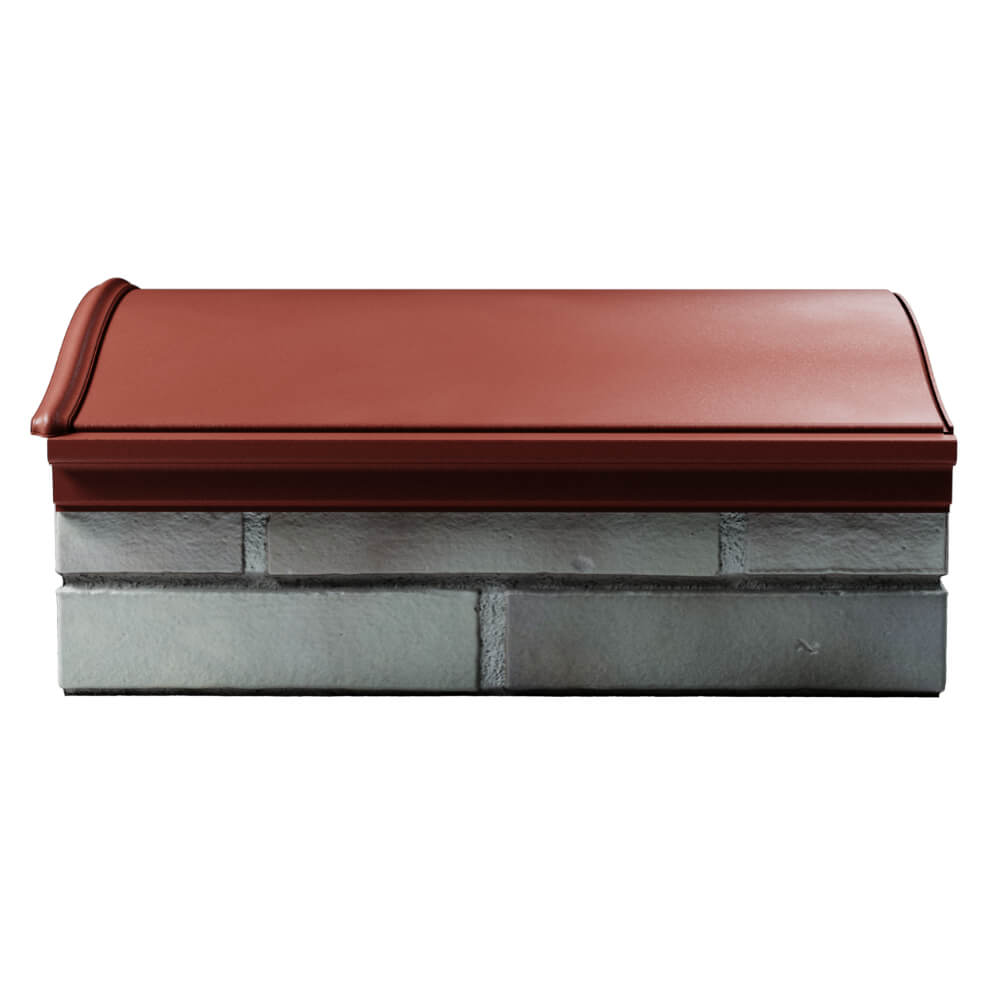 Парапет Zking Монблан Красный посадка на 1.5 кирпича (355/385мм) в Заводоуковске фото