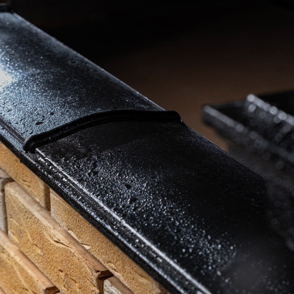 Парапет Zking Монблан Черный посадка на 0.5 кирпича (130мм) в Заводоуковске фото