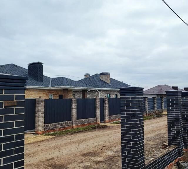 Колпак Zking Бона ХайТек Серый на столб 1.5х1.5 кирпича (385х385мм) в Заводоуковске фото