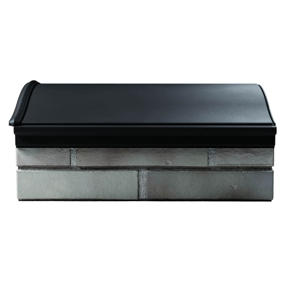 Парапет Zking Монблан Черный посадка на 1.5 кирпича (355/385мм) в Заводоуковске фото