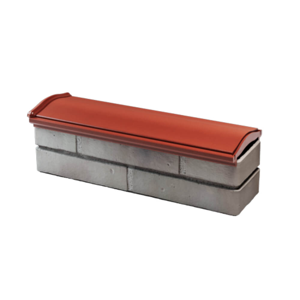 Парапет Zking Монблан Красный посадка на 0.5 кирпича (130мм) в Заводоуковске фото