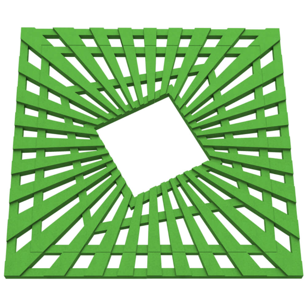 Приствольная решетка для дерева ZKING ATMOSPHERE 1.2х1.2м Зеленая в Заводоуковске фото