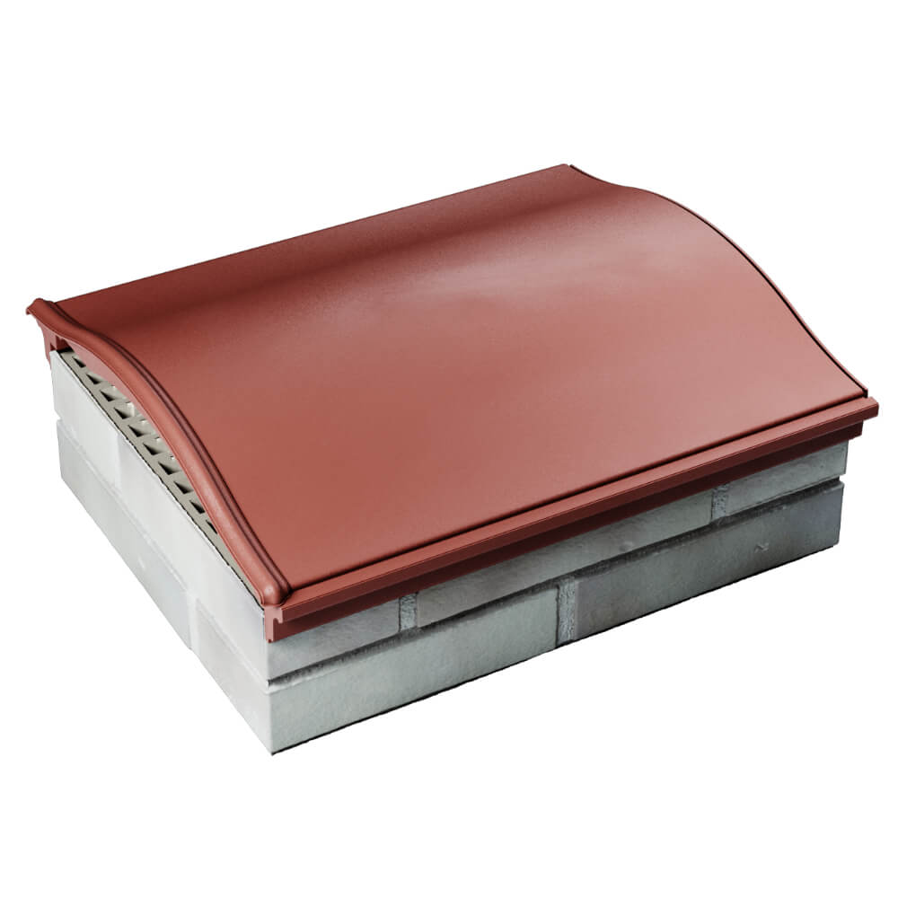 Парапет Zking Монблан Красный посадка на 1.5 кирпича (355/385мм) в Заводоуковске фото