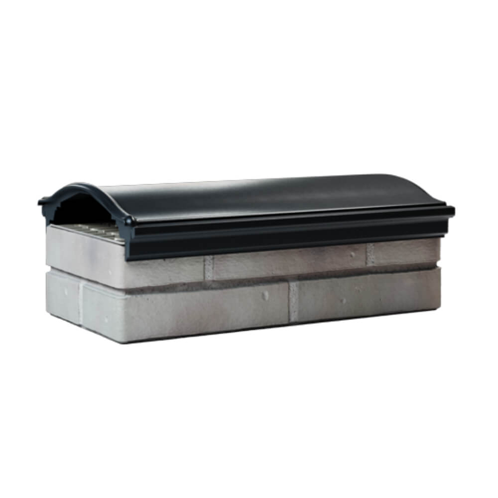 Парапет Zking Монблан Черный посадка на 1 кирпич (200/225/255мм) Заводоуковск фото