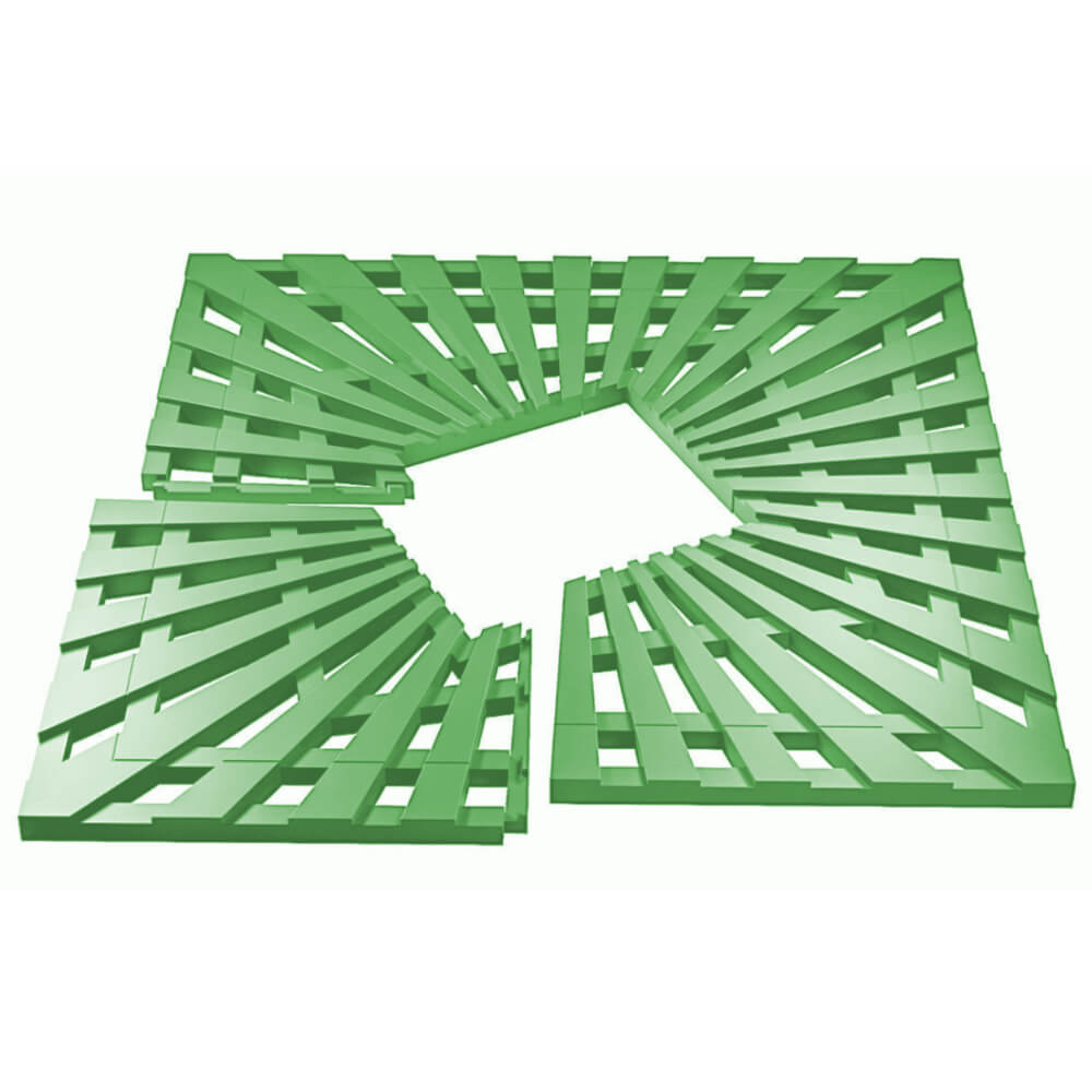 Приствольная решетка для дерева ZKING ATMOSPHERE 1.2х1.2м Зеленая в Заводоуковске фото