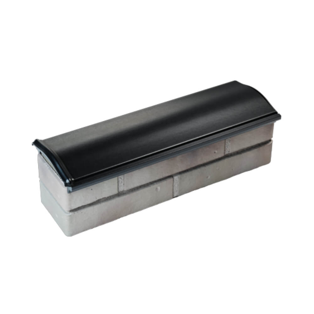 Парапет Zking Монблан Черный посадка на 0.5 кирпича (130мм) в Заводоуковске фото