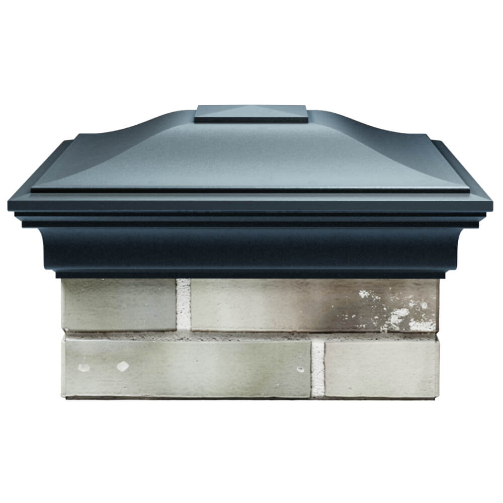 Колпак Zking Монблан Серый на столб 1.5х1.5 кирпича (385х385мм) Заводоуковск фото