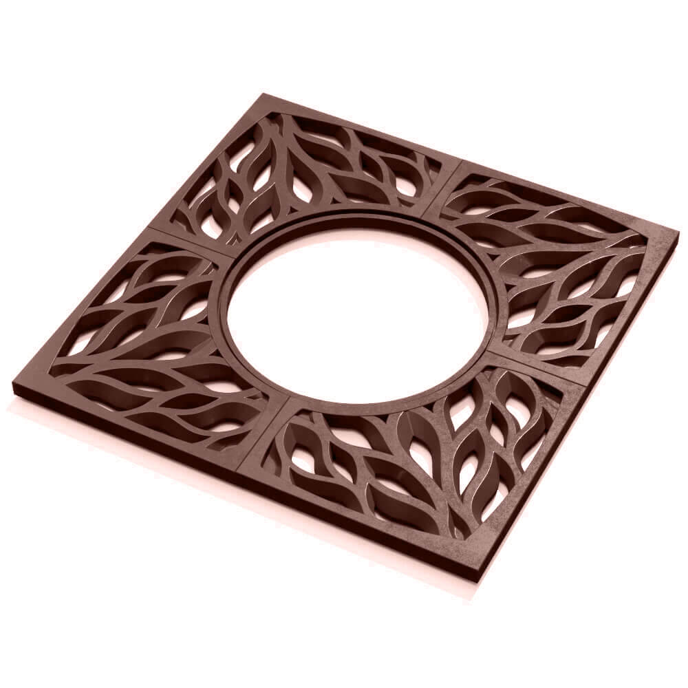 Приствольная решетка для дерева ZKING CRUST 1.2х1.2м Коричневая в Заводоуковске фото