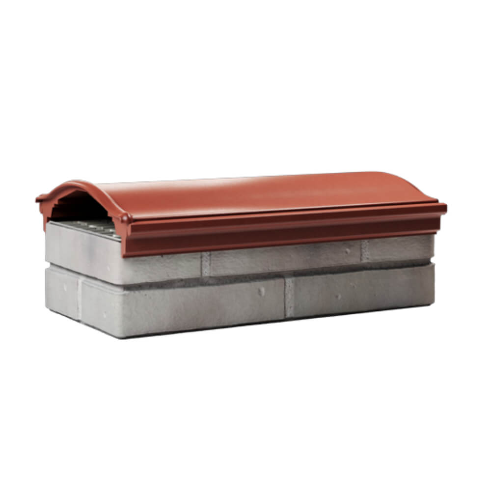 Парапет Zking Монблан Красный посадка на 1 кирпич (200/225/255мм) Заводоуковск фото