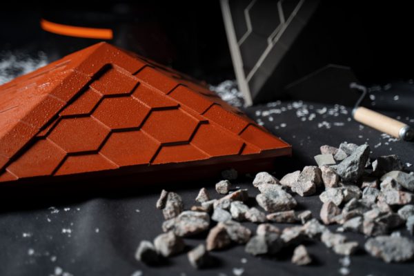 Колпак Zking Эверест Красный на столб 1.5х1.5 кирпича (390х390мм) в Заводоуковске фото