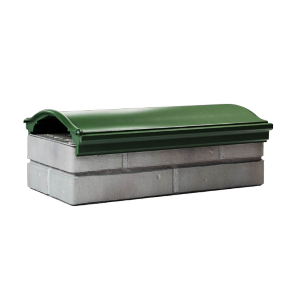 Парапет Zking Монблан Зеленый посадка на 1 кирпич (200/225/255мм) Заводоуковск фото