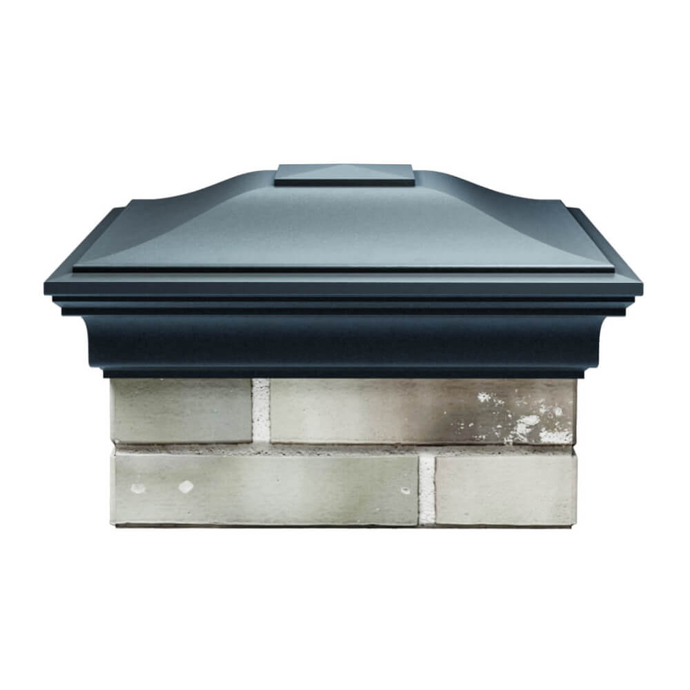 Колпак Zking Монблан Серый на столб 1.5х1.5 еврокирпича 0.7НФ (355х355мм) Заводоуковск фото