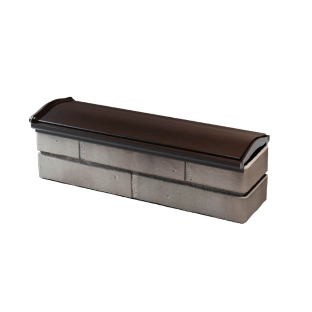 Парапет Zking Монблан Коричневый посадка на 0.5 кирпича (130мм) в Заводоуковске фото