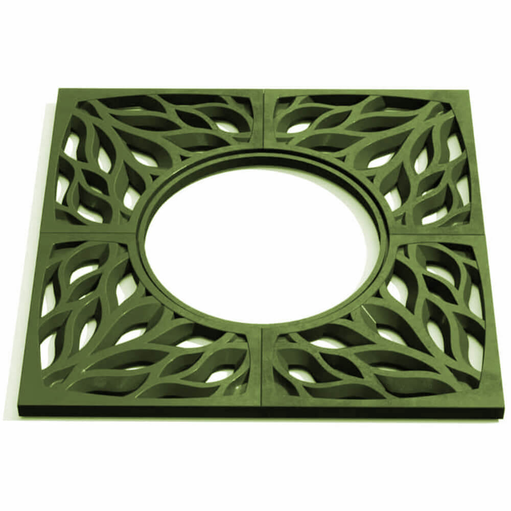 Приствольная решетка для дерева ZKING CRUST 1.2х1.2м Зеленая Заводоуковск фото