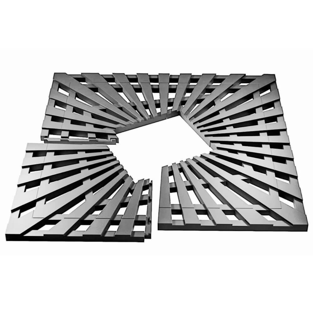 Приствольная решетка для дерева ZKING ATMOSPHERE 1.2х1.2м Серая в Заводоуковске фото