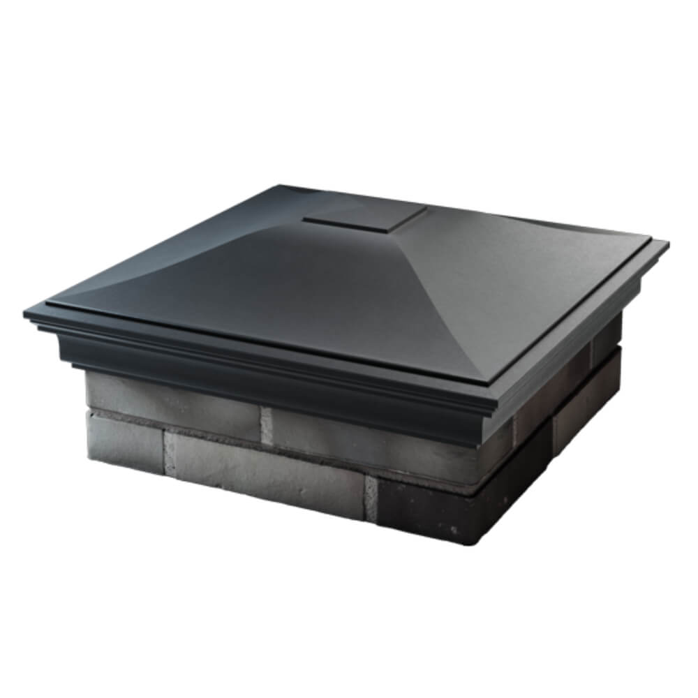 Колпак Zking Монблан Серый на столб 2х2 кирпича (515х515мм) в Заводоуковске фото