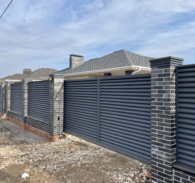 Колпак Zking Бона ХайТек Серый на столб 1.5х1.5 кирпича (385х385мм) в Заводоуковске фото