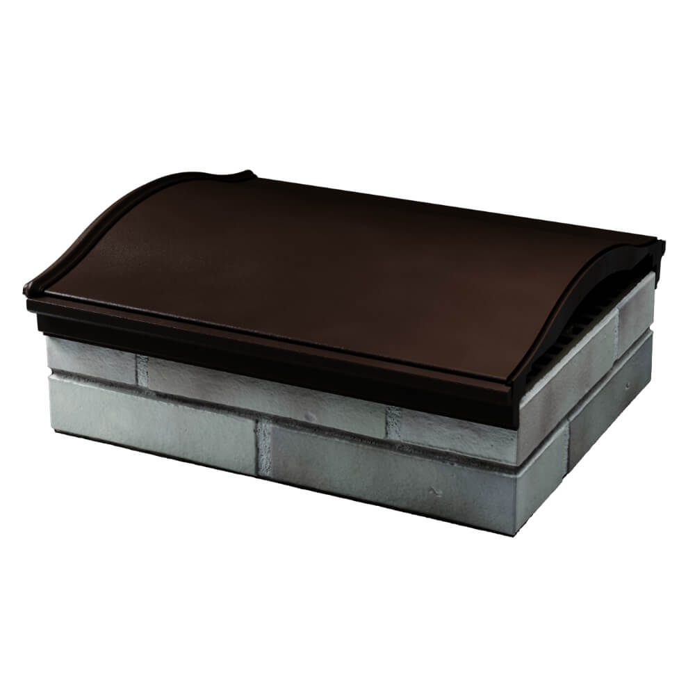 Парапет Zking Монблан Коричневый посадка на 1.5 кирпича (355/385мм) в Заводоуковске фото