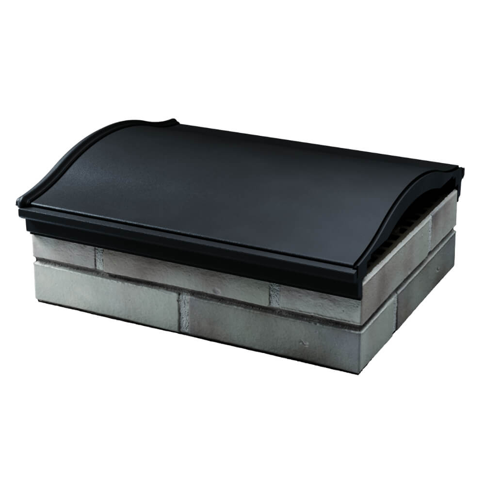 Парапет Zking Монблан Черный посадка на 1.5 кирпича (355/385мм) в Заводоуковске фото