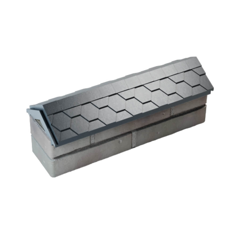 Парапет Zking Эверест Серый с посадкой на 0.5 кирпича (130мм) в Заводоуковске фото